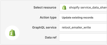 feature for Build custom internal apps on top of Shopify
