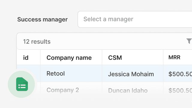 feature for The easiest way to use Google Sheets as a database